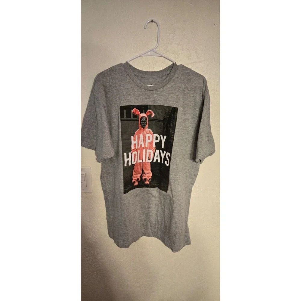Men's XLGraphic tshirt HAPPY HOLIDAYS A CHRISTMAS STORY in excellent condition